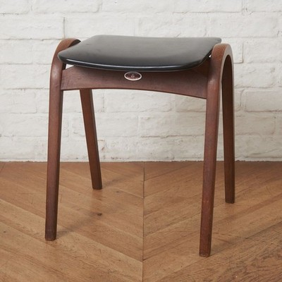 Original Akita Mokko Mid Century Stool - Japan - Isamu Kenmochi