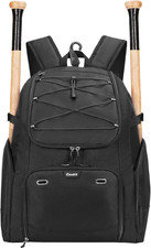 Baseball Backpack for Adult Large Capacity Softball Bat Bag  Shoe Compartmen...