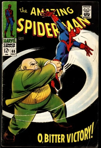 Amazing Spider-Man #60 Marvel 1968 (VG-/VG) Classic Kingpin Cover L@@K!