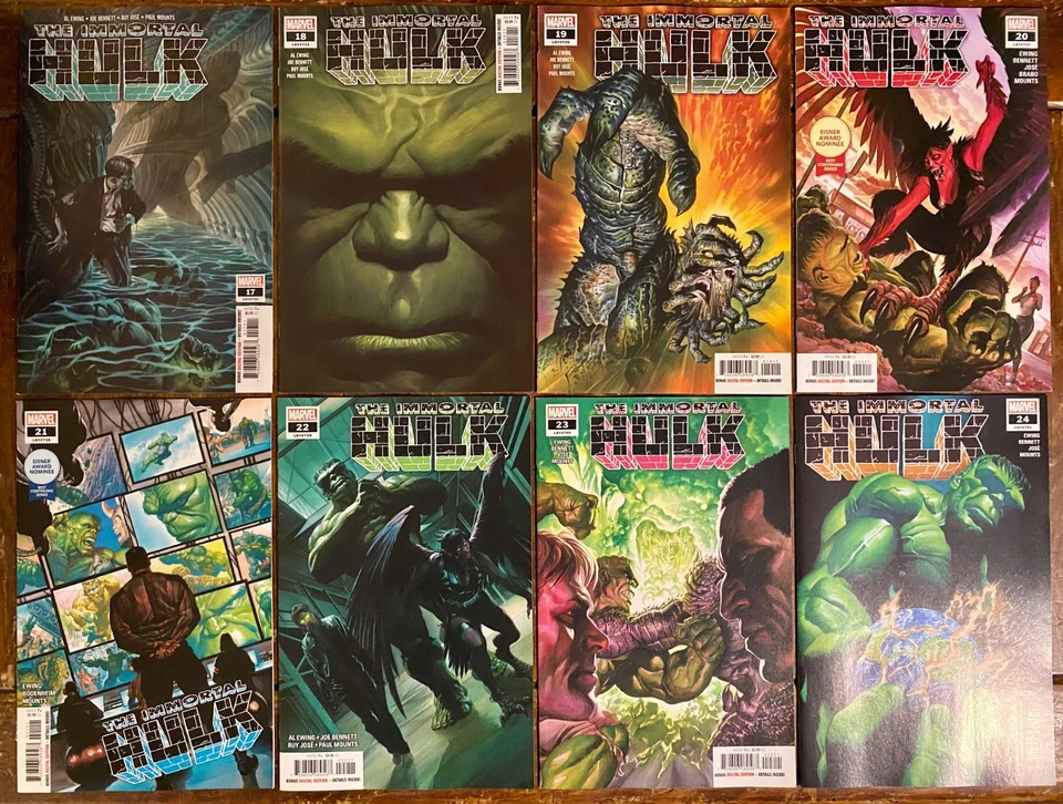 IMMORTAL HULK #1-50 完整! | 2018 AL EWING MASTERPIECE! | GAMMA FLIGHT! 更多! — 第 4/4 张图片