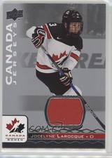 2017 Upper Deck Team Canada Juniors Canada Jerseys Jocelyne Larocque #19 0a1