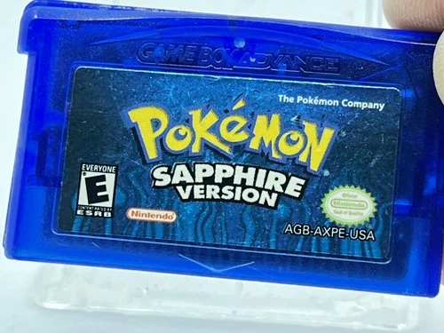 Pokemon Sapphire Nintendo Gameboy | AUTHENTIC | NEW BATTERY