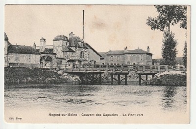 NOGENT SUR SEINE - Aube - CPA 10 - das Kapuzinerkloster