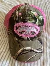 Duck Dynasty Duck Commander Women’s Pink & Camo Brand New Baseball Hat Cap