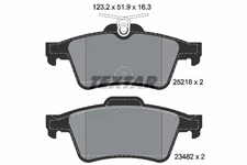 For Textar 2521801 brake pad set, disc brake 2521801 brake pads set rear, fits