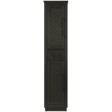 Elegant Lighting SC29016CO Chase Chocolate Oak Bathroom Storage Cabinet