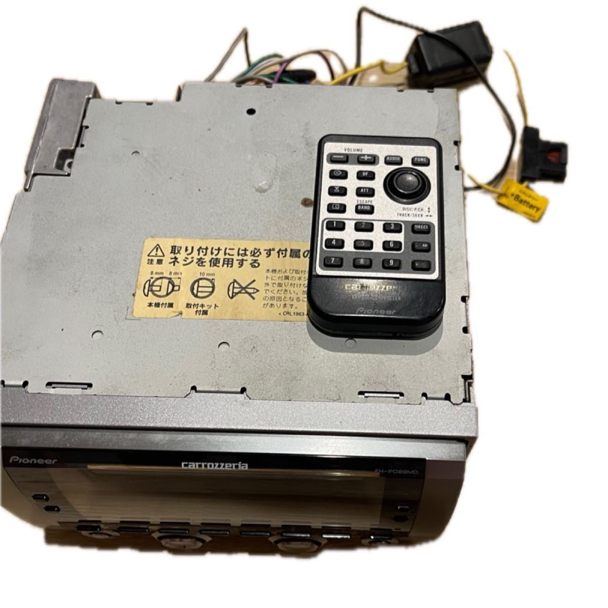 carrozzeria CD/MD　FH−p099MD中古 Pioneer Carrozzeria FH-P099MD 2Din Car CD MD Audio Player w