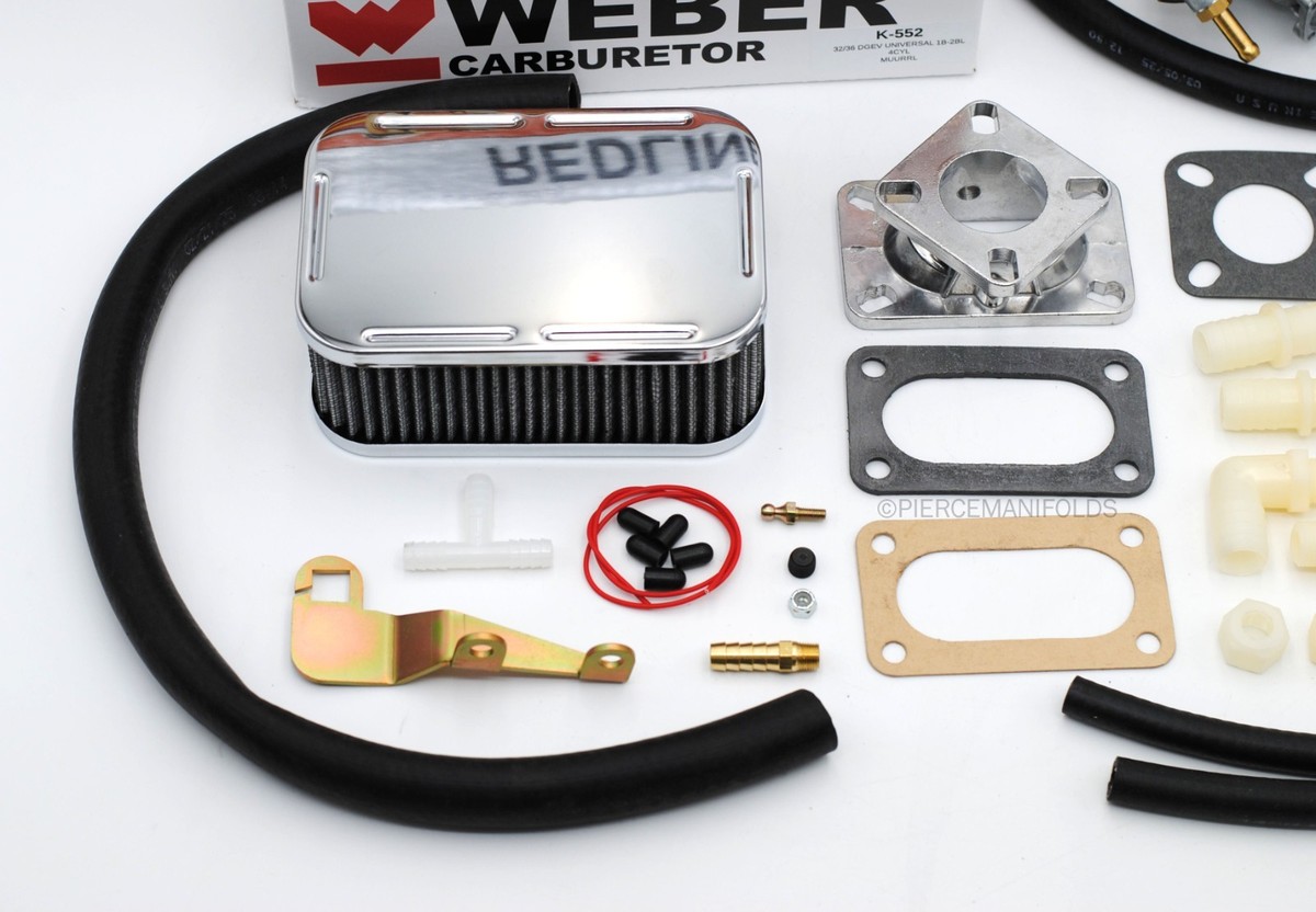 GENUINE WEBER 32/36 DGEV CONVERSION for Jeep CJ7 CHEROKEE K552 | eBay