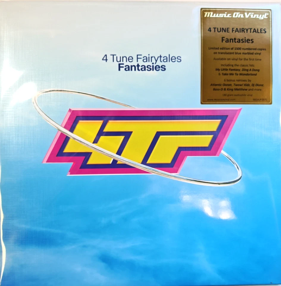 4 Tune Fairytales Fantasies LP Album vinyl record limited numbered blue 2025 - Image 2 of 4