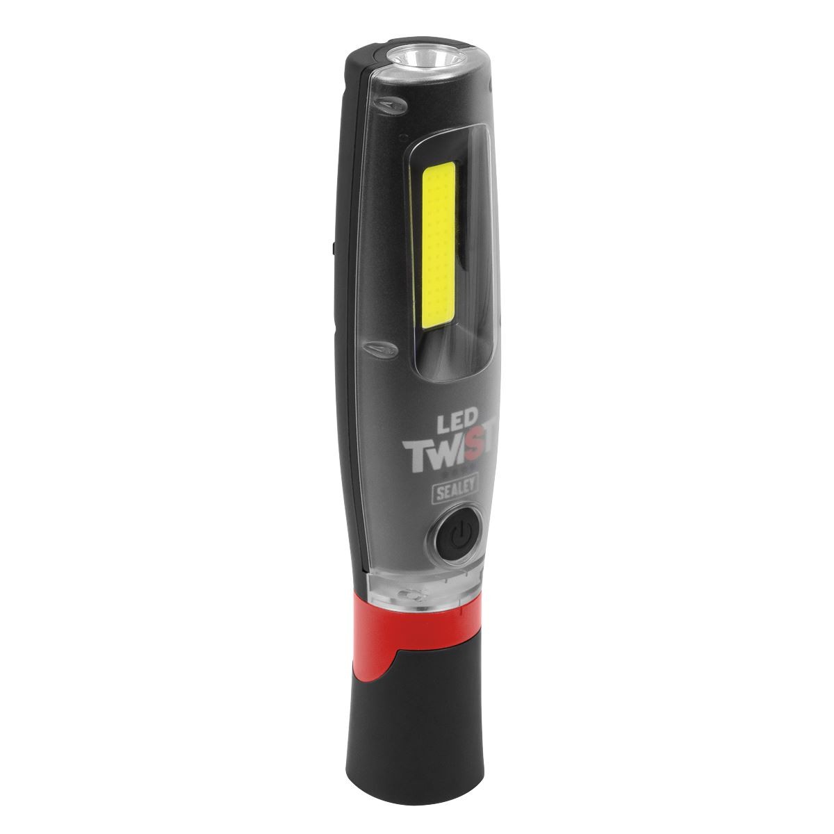 Sealey Rechargeable LED Twist Inspection Light 20W COB & 3W SMD & Power Bank