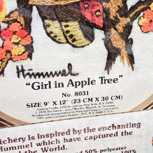 🪡 VTG 1970's MCM Bundle 3 Gallery Crafts Exquisite Hummel Embroidery Kits USA - Picture 7 of 10