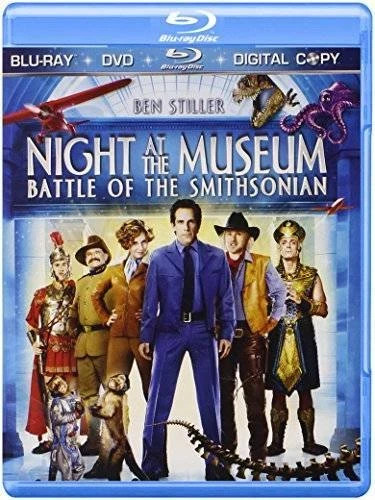 Night at the Museum: Battle of the Smithsonian (Three-Disc Blu-ray/DVD/Di - GOOD