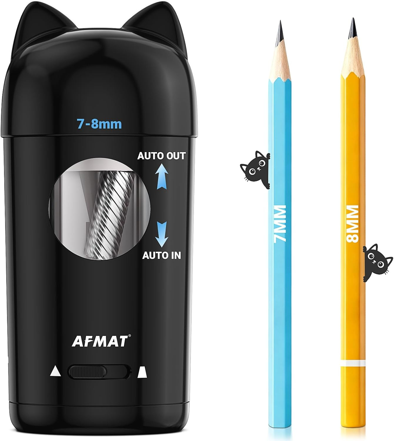 Sharpener, Fully Automatic Pencil Sharpener For Kids, Aut