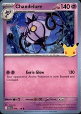 Chandelure 075/128 Common ME: 30th Celebration Pokemon Near Mint