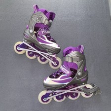 Inline Skates By TRIX With Light Up Wheels Kids Size Adjustable 1-4