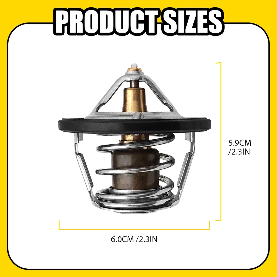 For Subaru Liberty Impreza WRX STI Complete Thermostat Assembly with Gasket - image 4 of 4