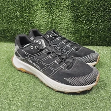 Merrell Moab Flight Black Trail Hiking Athletic Outdoor Sneakers Mens Size 12