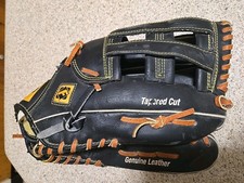 Franklin TAPERED CUT 4935W - 13" Black Gold Baseball Glove Left Hand Throw