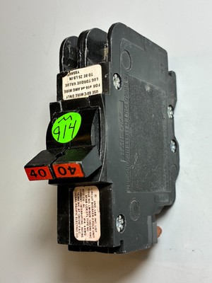Federal Pacific FPE NC240 Twin Tandem 40A 2-Pole 120/240V TESTED 60-DAY WARRANTY