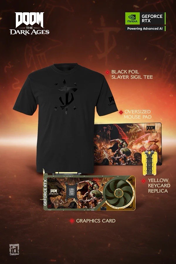 ROG Astral GeForce RTX 5080 DOOM DARK AGES EDITION Bundle (L) LE