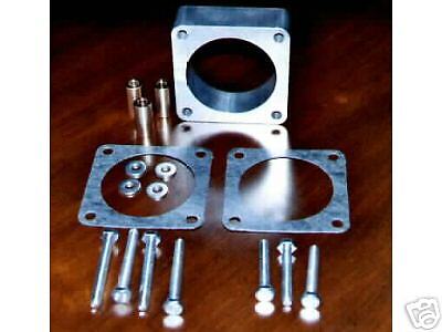 JEEP 62MM WRANGLER TJ THROTTLE BODY SPACER 2.5L 4.0L 1987-2004 YJ XJ WJ - Picture 4 of 5