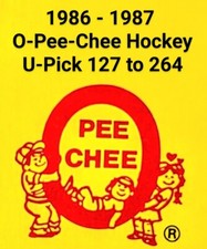 1986-87 O-Pee-Chee  Hockey Cards   U-Pick  127 To  264