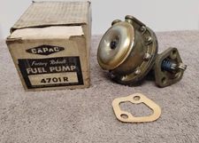 NOS ( New Old Stock ) Capac Factory Rebuilt Fuel Pump 4701R. ( 00 )