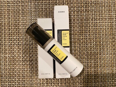 (2 pk.) COSRX ADVANCED SNAIL PEPTIDE EYE CREAM (0.84 fl. oz.  EACH): EXP. 2026