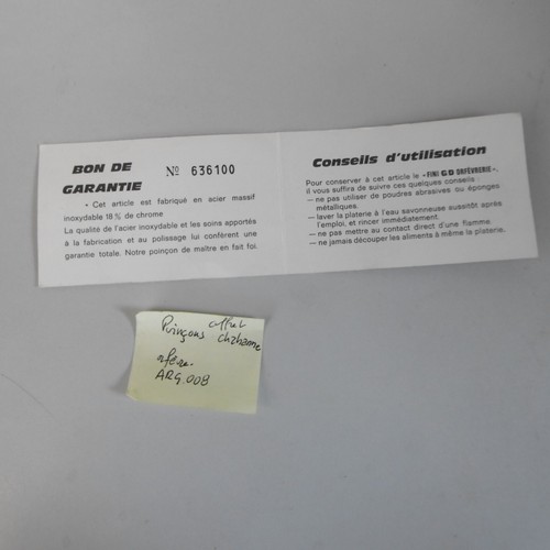 menagere 36 stück metall silber ARG 008 - Bild 8 von 10