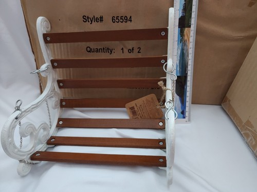 New In Box, Never Used! Boyds Bears "Summer Breeze Cast Iron Swing" Item# 65594 - Picture 9 of 13