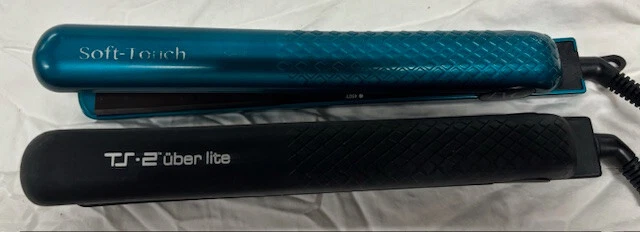 EVOLUTION/TS2 UBER LITE 2 PIEZAS PK PLANCHA (NEGRO/VERDE AZULADO METÁLICO) LIGERAMENTE USADA Foto 2 de 2