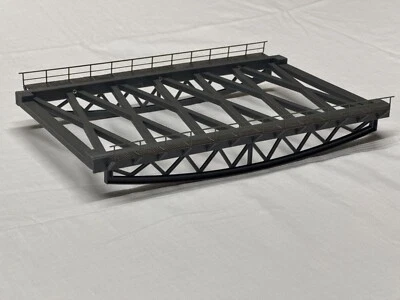 JK-MODELLBAU Fischbauchbrücke zweigleisig / Brücke / H0 / 3D Druck / Lasercut