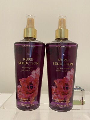 x2 Victoria s Secret Pure Seduction Original Fragrance Mist Body Splash Rare