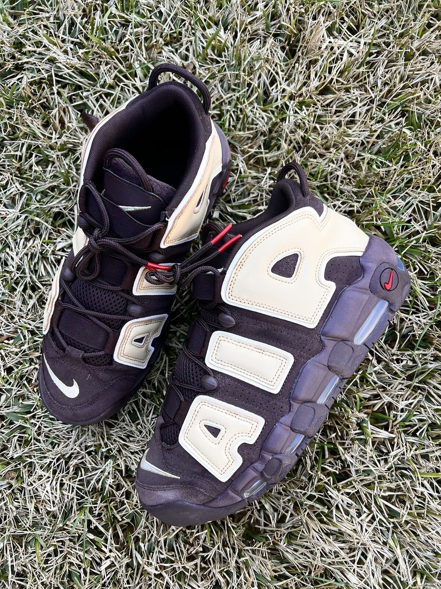 CLEAN Nike Air More Uptempo '96 Size 10 Baroque Brown FB8883-200