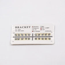 Dental Orthodontic Brackets Metal Braces Standard Roth .022 Hooks 3-4-5