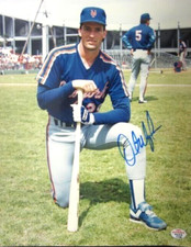 Dave Magaden hand signed 8x10 Photo with COA NEW YORK METS