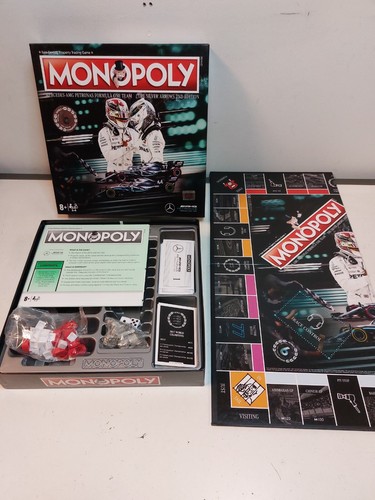 Hasbro Monopoly Silberpfeile Formel 1 Edition Brettspiel