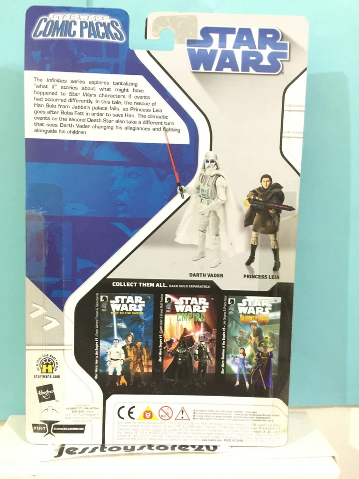 STAR WARS Infinities Return of the Jedi Darth Vader Princess Leia Comic Book #11 - Image 2 of 2