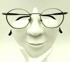 Vintage Converse Gray Metal Oval Sunglasses Eyeglasses Frames Hong Kong