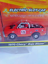 2021 AUTOWORLD HO SLOT CAR '70 CHEVY BAJA BLAZER RED 15 NOS SEALED NEVER RUN