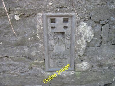Photo 12x8 Ordnance Survey Flush Bracket S0230 Crooklands/SD5383 This can c2014