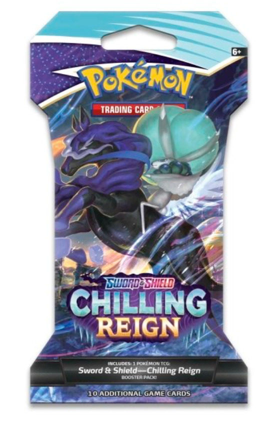 Pokémon Sword & Shield Chilling Reign Booster Pack Trading Card Game