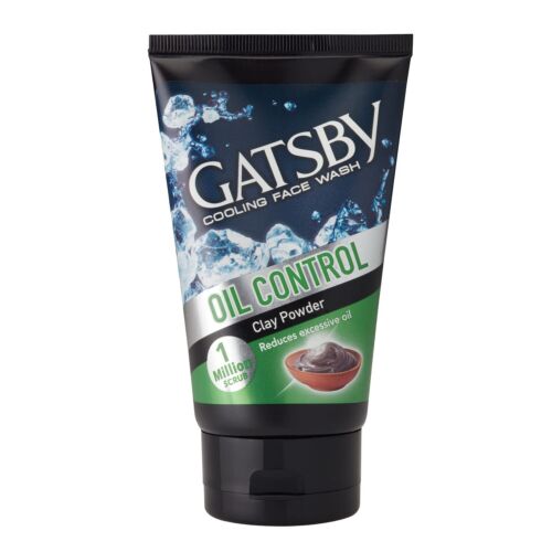 GATSBY Cooling Face Wash - Oil Control, For Deep Cleansing, Contains Clay Powder - Picture 1 of 5