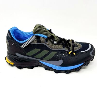 靴 Adidas Response Hoverturf GF6100A 27.5 Adidas Reponse Hoverturf GF6100A Black Blue Gold Mens Hiking