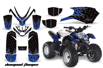 Atv Graphics Aufkleber Sticker Für Polaris Outlaw/Predator 50 Alle Jahre Dflm U