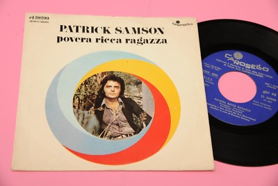 ''PATRICK SAMSON 7'''' ARMES REICHES MÄDCHEN ORIG ITALY 1971 EX !!!!!!!!!!!!!''