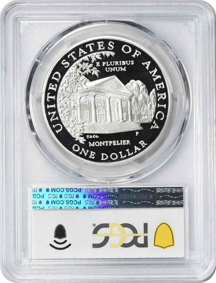 1999-P Dolley Madison Commemorative Silver Dollar PR70DCAM PCGS - Image 2 of 2