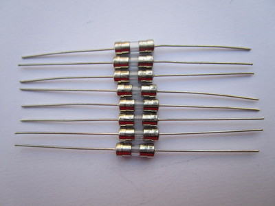 100 Pcs 3.6x10mm F10A 10amp 250V Miniature Glass Fuse Fast Blow Fine Wire New