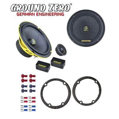 Ground Zero Auto SPL Lautsprecher System 16,5cm für Mercedes Viano 2006-2014