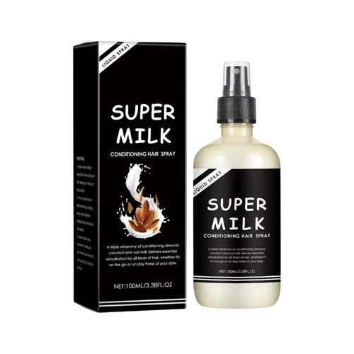 1/2x Super Milk Conditioning Hair Primer 100 Ml Leave In Conditioner Hair Spray - Picture 2 of 14